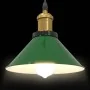 Lámpara colgante regulable en altura E27 verde brillante Ø 22cm by , Lamps - Ref: Foro24-4103445, Price: 29,10 €, Discount: %