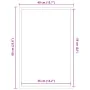 Felpudo azul 40x60 cm de , Felpudos - Ref: Foro24-4105568, Precio: 12,14 €, Descuento: %