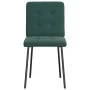 Sillas de comedor 4 unidades terciopelo verde oscuro von , Essstühle - Ref: Foro24-3315159, Preis: 158,38 €, Rabatt: %