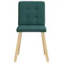 Sillas de comedor 6 unidades tela verde oscuro von , Essstühle - Ref: Foro24-3315443, Preis: 288,54 €, Rabatt: %