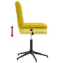 Silla de comedor terciopelo amarillo de , Sillas de comedor - Ref: Foro24-4101274, Precio: 60,42 €, Descuento: %