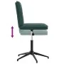 Silla de comedor de terciopelo verde oscuro de , Sillas de comedor - Ref: Foro24-4101269, Precio: 60,65 €, Descuento: %
