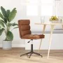 Silla de comedor de cuero sintético marrón de , Sillas de comedor - Ref: Foro24-4101306, Precio: 66,83 €, Descuento: %