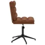 Silla de comedor de cuero sintético marrón de , Sillas de comedor - Ref: Foro24-4101306, Precio: 66,83 €, Descuento: %