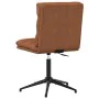 Silla de comedor de cuero sintético marrón de , Sillas de comedor - Ref: Foro24-4101306, Precio: 66,83 €, Descuento: %
