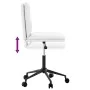 Silla de comedor de cuero sintético blanco von , Essstühle - Ref: Foro24-4101325, Preis: 62,84 €, Rabatt: %