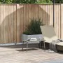 Mesa centro jardín rectangular gris 80x40x37cm ratán sintético de , Mesas de jardín - Ref: Foro24-4104057, Precio: 40,49 €, D...
