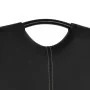 Sillas v oladizasde comedor 4 unidades cuero sintético negro de , Sillas de comedor - Ref: Foro24-246194, Precio: 292,75 €, D...