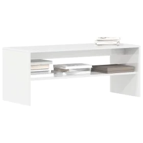 Mueble de TV madera contrachapada blanco brillante 100x40x40 cm von , TV-Möbel - Ref: Foro24-861118, Preis: 47,58 €, Rabatt: %