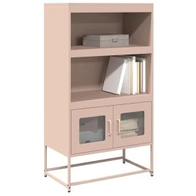 Aparador de acero rosa 68x39x123 cm by , Sideboards - Ref: Foro24-853369, Price: 111,17 €, Discount: %