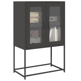 Aparador de acero negro 68x39x107 cm von , Sideboards - Ref: Foro24-853374, Preis: 91,04 €, Rabatt: %