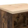 Armario de almacenamiento para garaje roble ahumado 60x51x85 cm de , Armarios industriales - Ref: Foro24-860548, Precio: 65,5...