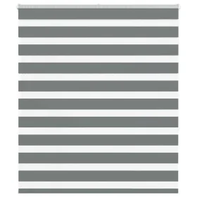 Estor cebra gris oscuro tejido ancho 115,9 cm poliéster de , Persianas y estores - Ref: Foro24-4014135, Precio: 31,13 €, Desc...
