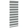 Estor cebra gris oscuro 60x150cm tejido ancho 55,9 cm poliéster de , Persianas y estores - Ref: Foro24-4014123, Precio: 21,99...