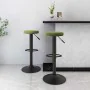 Taburetes de cocina 2 unidades terciopelo verde claro by , Kitchen stools - Ref: Foro24-333145, Price: 75,81 €, Discount: %