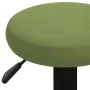 Taburetes de cocina 2 unidades terciopelo verde claro by , Kitchen stools - Ref: Foro24-333145, Price: 75,81 €, Discount: %