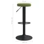 Taburetes de cocina 2 unidades terciopelo verde claro by , Kitchen stools - Ref: Foro24-333145, Price: 75,81 €, Discount: %