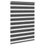 Estor cebra negro 115x150 cm tejido ancho 110,9 cm poliéster de , Persianas y estores - Ref: Foro24-4014238, Precio: 26,81 €,...