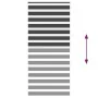 Estor cebra negro 95x230 cm tejido ancho 90,9 cm poliéster de , Persianas y estores - Ref: Foro24-4014286, Precio: 28,57 €, D...