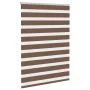 Estor cebra marrón 110x100 cm tejido ancho 105,9 cm poliéster de , Persianas y estores - Ref: Foro24-4014315, Precio: 22,19 €...