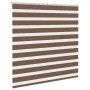 Estor cebra marrón 145x150 cm tejido ancho 140,9 cm poliéster de , Persianas y estores - Ref: Foro24-4014348, Precio: 24,13 €...
