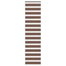 Estor cebra marrón 65x200 cm tejido ancho 55,9 cm poliéster de , Persianas y estores - Ref: Foro24-4014357, Precio: 19,29 €, ...