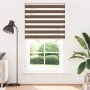 Estor cebra marrón 120x200 cm tejido ancho 115,9 cm poliéster de , Persianas y estores - Ref: Foro24-4014369, Precio: 31,84 €...