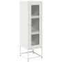 Aparador de acero laminado en frío blanco 36x39x123 cm de , Aparadores - Ref: Foro24-853397, Precio: 93,85 €, Descuento: %