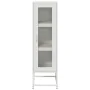 Aparador de acero laminado en frío blanco 36x39x123 cm de , Aparadores - Ref: Foro24-853397, Precio: 93,85 €, Descuento: %