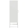 Aparador de acero laminado en frío blanco 36x39x123 cm de , Aparadores - Ref: Foro24-853397, Precio: 93,85 €, Descuento: %