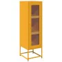 Aparador de acero laminado en frío amarillo 36x39x123 cm de , Aparadores - Ref: Foro24-853395, Precio: 94,86 €, Descuento: %
