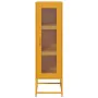 Aparador de acero laminado en frío amarillo 36x39x123 cm de , Aparadores - Ref: Foro24-853395, Precio: 94,86 €, Descuento: %
