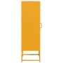Aparador de acero laminado en frío amarillo 36x39x123 cm de , Aparadores - Ref: Foro24-853395, Precio: 94,86 €, Descuento: %