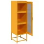 Aparador de acero laminado en frío amarillo 36x39x123 cm de , Aparadores - Ref: Foro24-853395, Precio: 94,86 €, Descuento: %