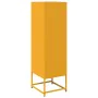 Aparador de acero laminado en frío amarillo 36x39x123 cm de , Aparadores - Ref: Foro24-853395, Precio: 94,86 €, Descuento: %