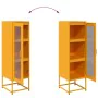 Aparador de acero laminado en frío amarillo 36x39x123 cm de , Aparadores - Ref: Foro24-853395, Precio: 94,86 €, Descuento: %