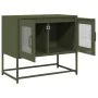 Mueble de TV acero laminado en frío verde oliva 68x39x60,5 cm de , Muebles TV - Ref: Foro24-853336, Precio: 72,45 €, Descuent...