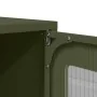 Mueble de TV acero laminado en frío verde oliva 68x39x60,5 cm de , Muebles TV - Ref: Foro24-853336, Precio: 72,45 €, Descuent...