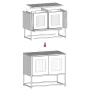 Mueble de TV acero laminado en frío verde oliva 68x39x60,5 cm de , Muebles TV - Ref: Foro24-853336, Precio: 72,45 €, Descuent...