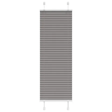 Estor Plisado Antracita 45x150 cm Tela Ancho 44,4 cm Poliéster de , Persianas y estores - Ref: Foro24-4015081, Precio: 20,50 ...