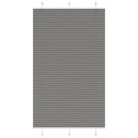 Estor Plisado Antracita 115x200 cm Tela Ancho 114,4cm Poliéster de , Persianas y estores - Ref: Foro24-4015112, Precio: 22,54...