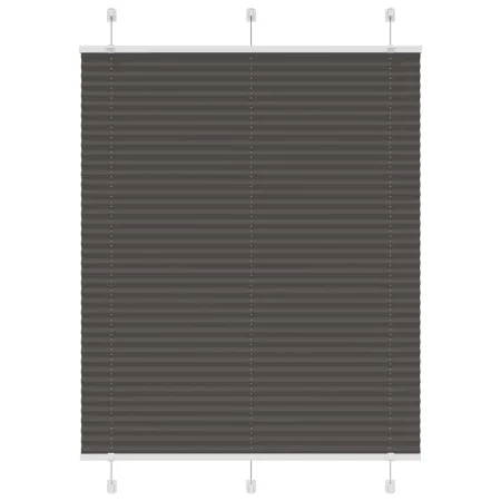 Estor Plisado negro 105x150 cm Tela Ancho 104,4 cm Poliéster de , Persianas y estores - Ref: Foro24-4015144, Precio: 19,70 €,...