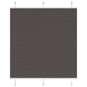 Estor Plisado negro 115x150 cm Tela Ancho 114,4 cm Poliéster de , Persianas y estores - Ref: Foro24-4015146, Precio: 23,10 €,...