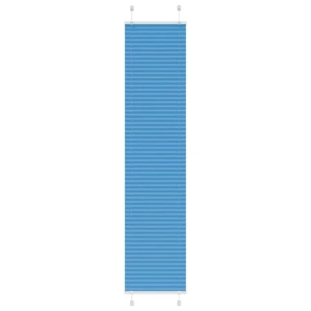 Estor Plisado azul 40x200 cm Tela Ancho 39,4 cm Poliéster de , Persianas y estores - Ref: Foro24-4015199, Precio: 18,17 €, De...
