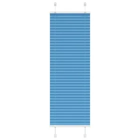 Estor Plisado azul 50x150 cm Tela Ancho 49,4 cm Poliéster de , Persianas y estores - Ref: Foro24-4015184, Precio: 16,34 €, De...