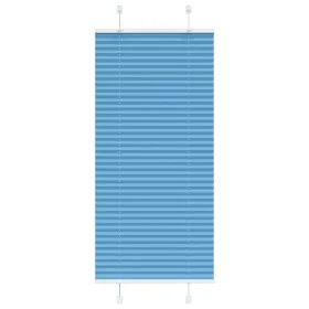 Estor Plisado azul 60x150 cm Tela Ancho 59,4 cm Poliéster de , Persianas y estores - Ref: Foro24-4015186, Precio: 15,66 €, De...