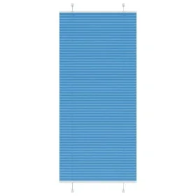 Estor Plisado azul 90x200 cm Tela Ancho 89,4 cm Poliéster de , Persianas y estores - Ref: Foro24-4015209, Precio: 24,90 €, De...