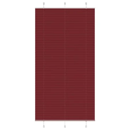 Estor Plisado rojo burdeos 105x200 cm Tela Ancho 104,4 cm de , Persianas y estores - Ref: Foro24-4015263, Precio: 21,77 €, De...