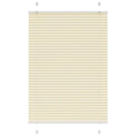 Estor Plisado crema 100x150 cm Tela Ancho 99,4 cm Poliéster de , Persianas y estores - Ref: Foro24-4015296, Precio: 15,13 €, ...