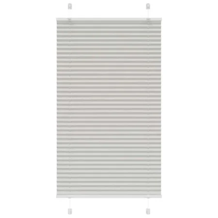 Estor Plisado gris claro 80x100 cm Tela Ancho 79,4 cm Poliéster de , Persianas y estores - Ref: Foro24-4015326, Precio: 16,20...